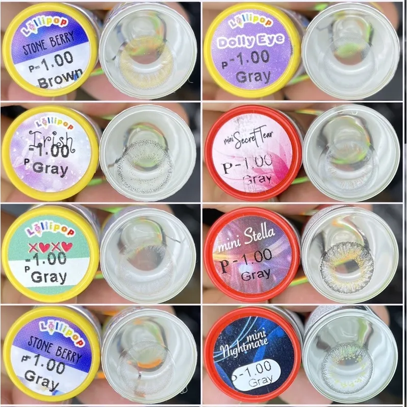 Ảnh {Cận 1.00}-Lens Kính áp tròng Cận ( Giá 1 đôi-Kèm Khay) 2