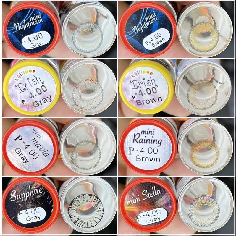 Ảnh {Cận - 4.00} -Lens, Kính áp tròng Cận màu Thời trang(Giá 1 Cặp)-Hàng sẵn p1 3