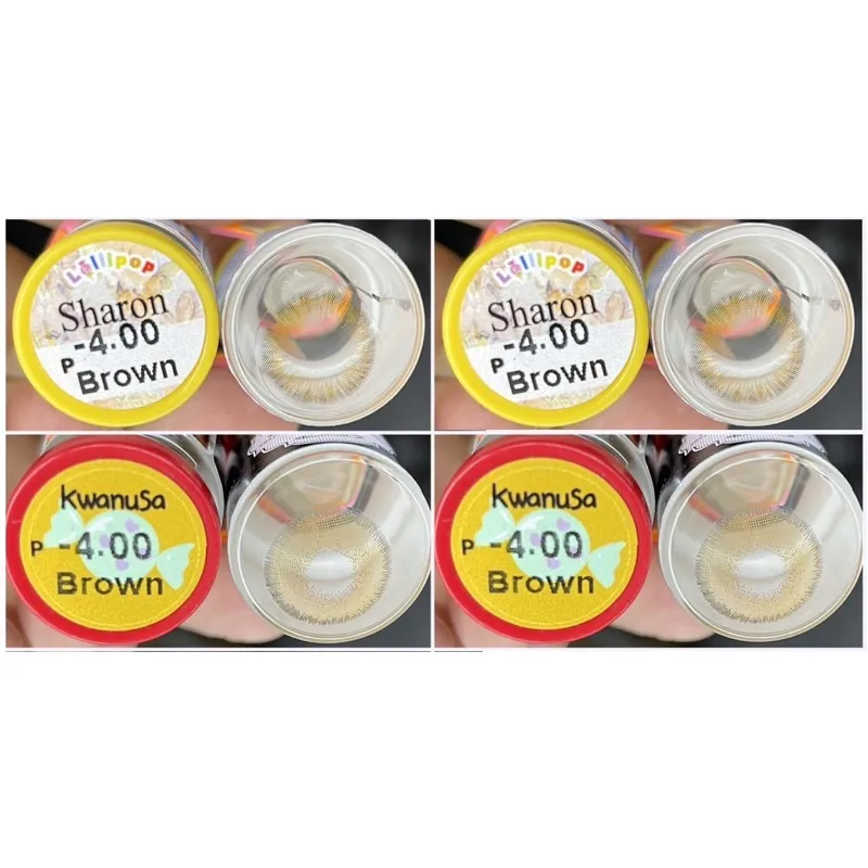 Ảnh {Cận - 4.00} -Lens, Kính áp tròng Cận màu Thời trang(Giá 1 Cặp)-Hàng sẵn p1 4