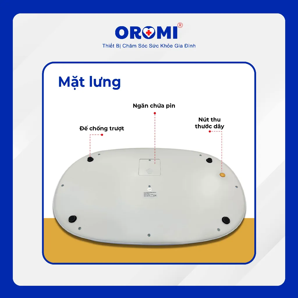 Ảnh Cân Điện Tử Trẻ Em OROMI ER7230 - Cân Trẻ Sơ Sinh Kỹ Thuật Số 4