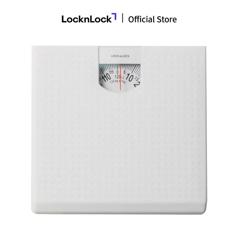 Ảnh Cân sức khỏe Lock&Lock dùng trong gia đình - 120kg - Màu trắng ENC536WHT 1