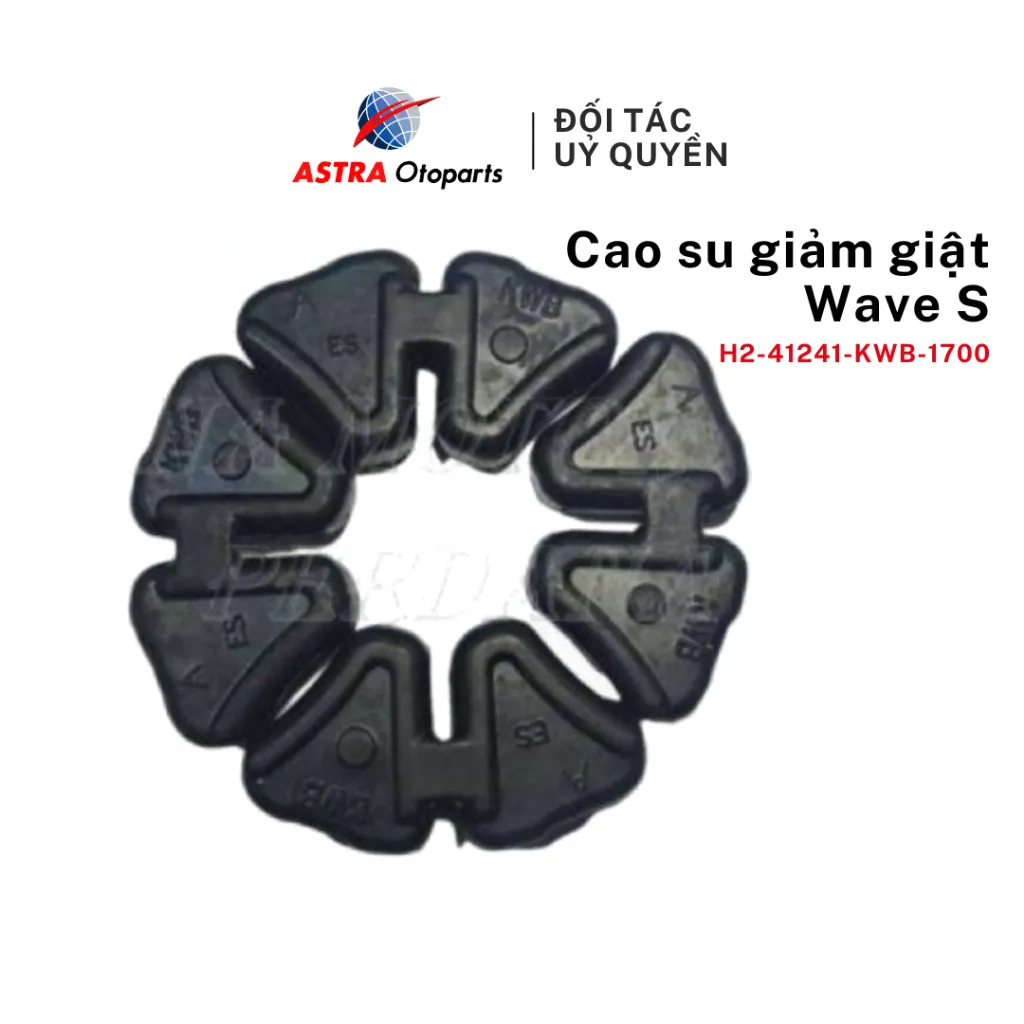 Ảnh Cao Su Đùm/ Giảm Giật/ Giảm Chấn ASPIRA mã H2-41241-KWB-1700 cho xe Honda Wave S 110 3
