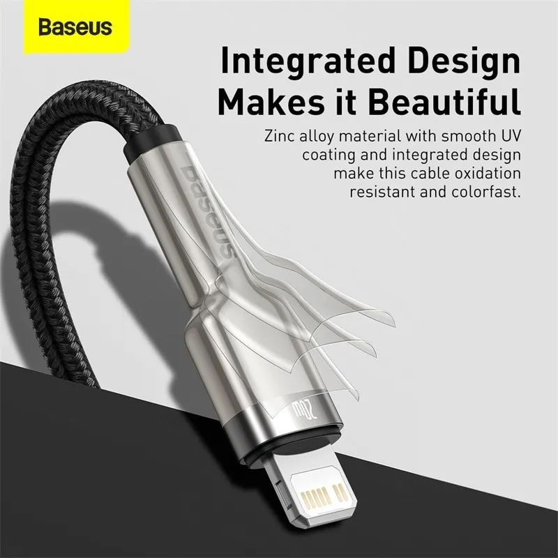 Ảnh Cáp Baseus PD 20W C-L Chaeger Cáp Sạc Nhanh Ngày Cho 13 2