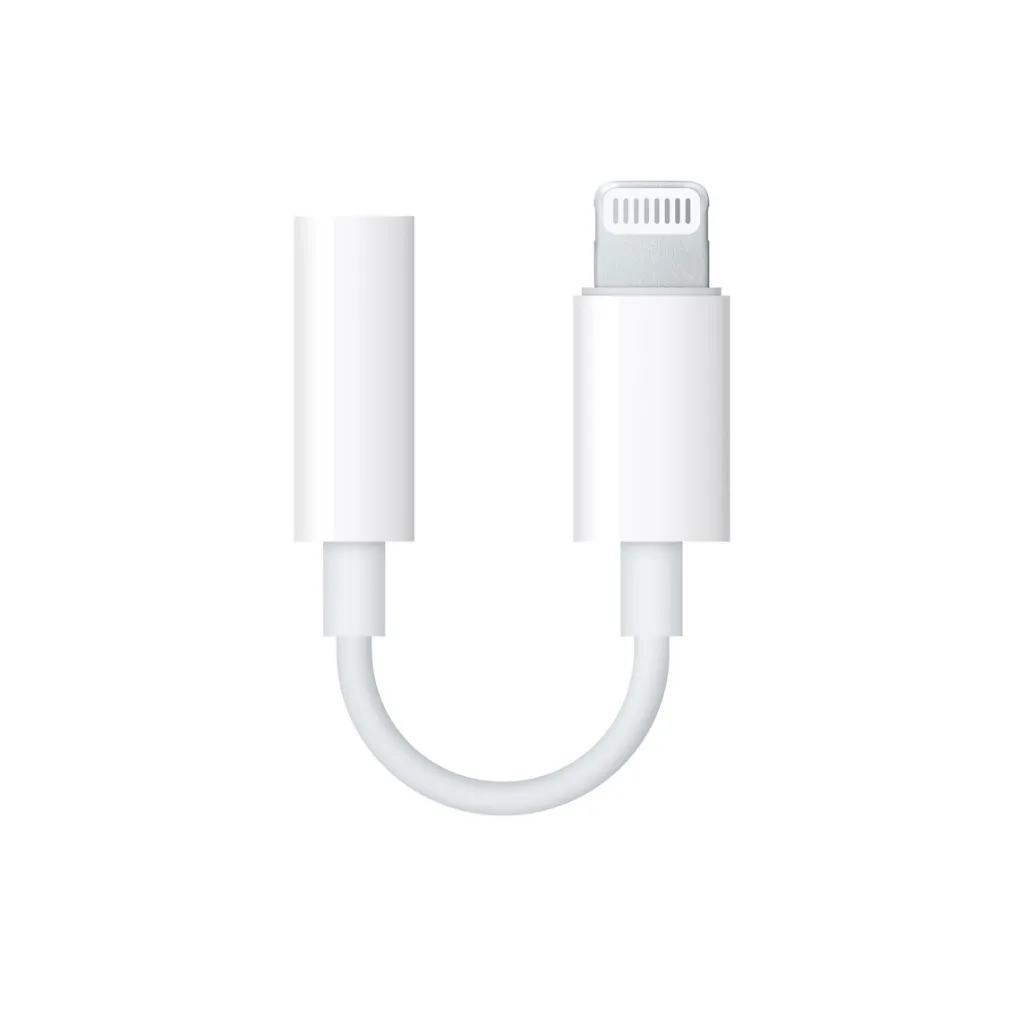 Ảnh Cáp chuyển từ Lightning sang Cổng Tai Nghe 3.5 mm Chính Hãng Apple 2