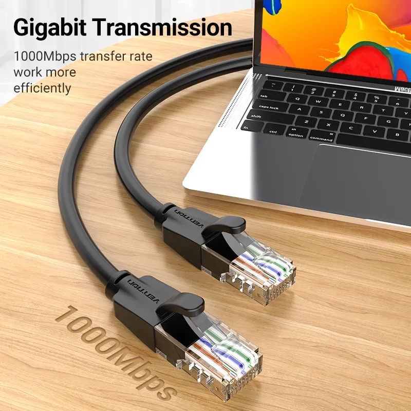 Ảnh Cáp mạng Vention CAT6 Ethernet tốc độ cao chuẩn RJ45 UTP cho bộ định tuyến PC/laptop 2