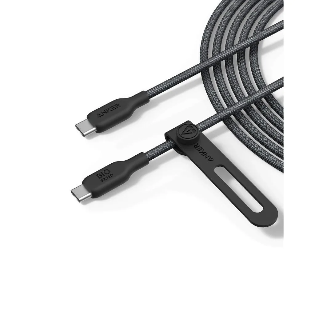 Ảnh Cáp Sạc Anker Nylon Bio-braided 543 USB-C to USB-C Công Suất Tới 240W Dài 0.9M - A80E5 3
