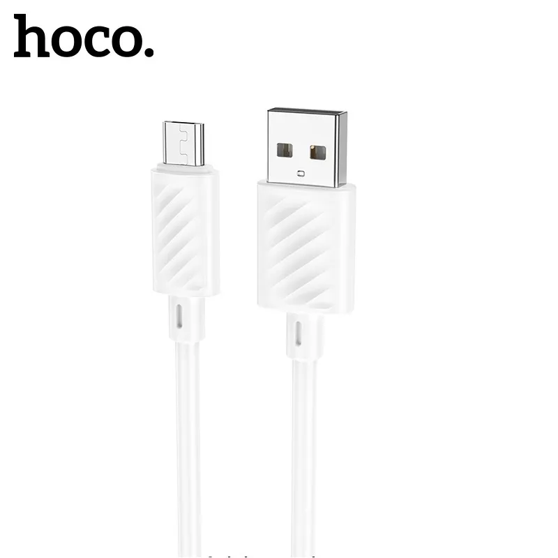 Ảnh Cáp sạc Hoco X88 Micro sạc nhanh đồng bộ data cho Android dài 1M  2.4A ( Trắng ) 3
