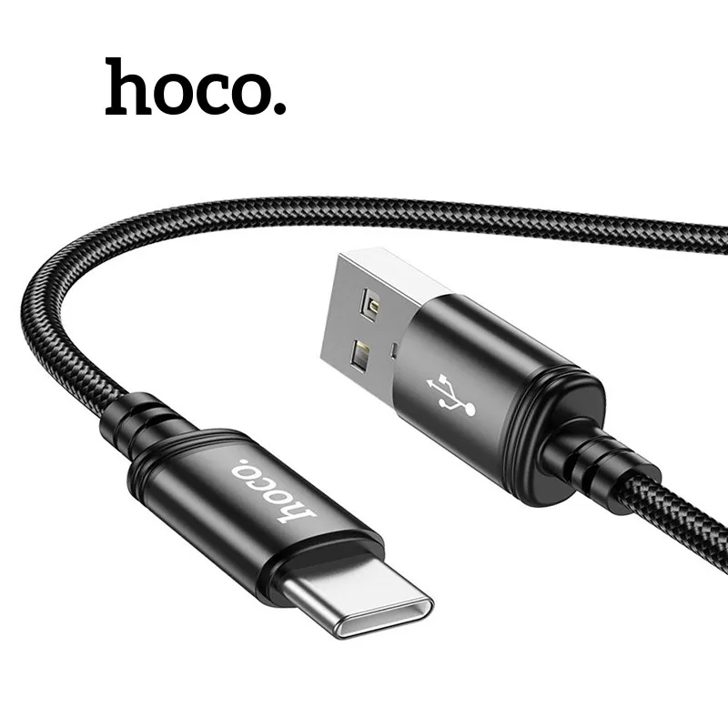 Ảnh Cáp sạc Hoco X89 Type-C sạc nhanh 3A đầu sạc chống gãy gập dài 1M 3