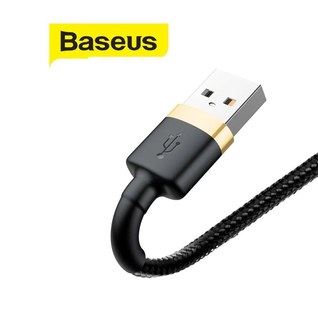 Ảnh Cáp sạc nhanh bảo vệ pin, độ bền cao Baseus Cafule USB dùng cho 6/7/8/10/11/12/13/14,hỗ trợ truyền dữ liệu,dài 1m/2m/3m 4