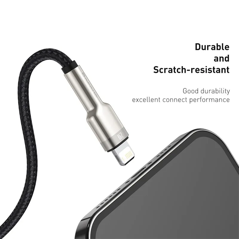 Ảnh Cáp sạc nhanh Baseus cổng USB 2.4A dành cho iPhone 11 12 Pro Max 2
