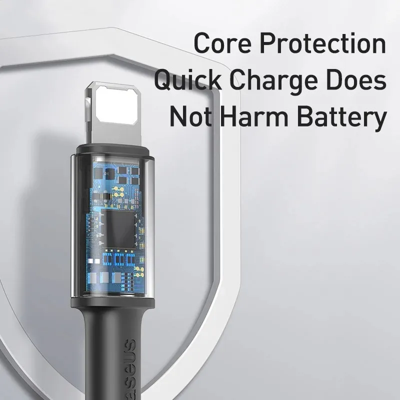 Ảnh Cáp Sạc Nhanh Baseus Cổng USB C Sang 20W Cho Phone 2