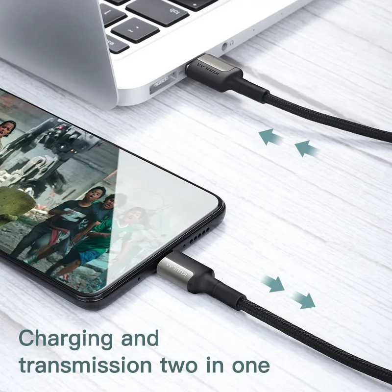 Ảnh Cáp Sạc Nhanh KUULAA Đầu Usb Type C 5A Cho Huawei Mate 20 Pro P20 Lite 3
