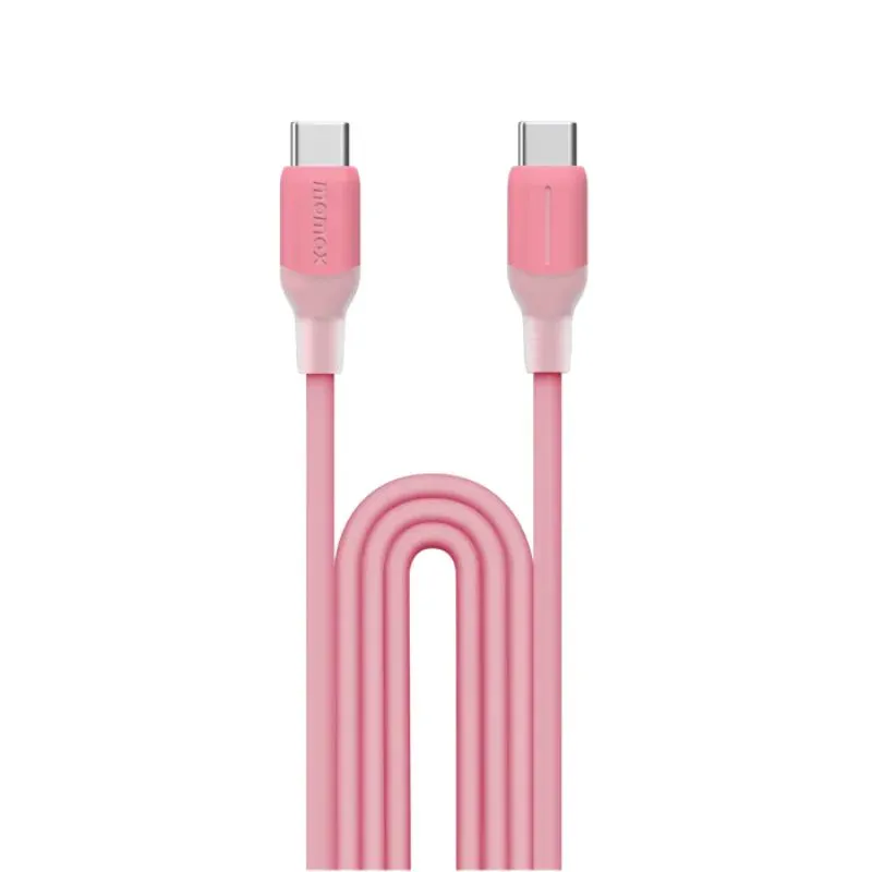 Ảnh Cáp sạc Nhanh Momax 1-Link USB-C To USB-C (1.2m / Support 60W) Charging + Data Transfer cable (TPE + Silicon) 1