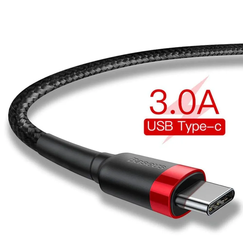 Ảnh Cáp Sạc Nhanh, Siêu Bền Baseus USB TO C 3A, Sạc nhanh Quick charge 3.0, Siêu cho Smartphone/ Tablet 1