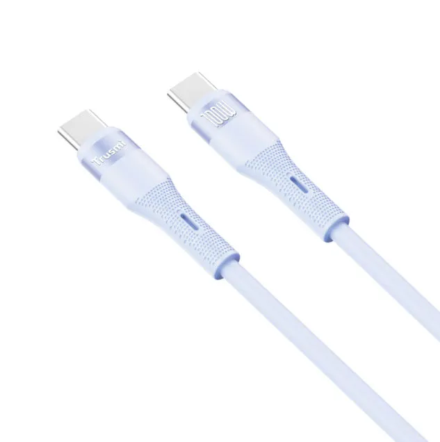 Ảnh Cáp Sạc nhanh Trusmi 100W C to C Silicone Cable 1M 2