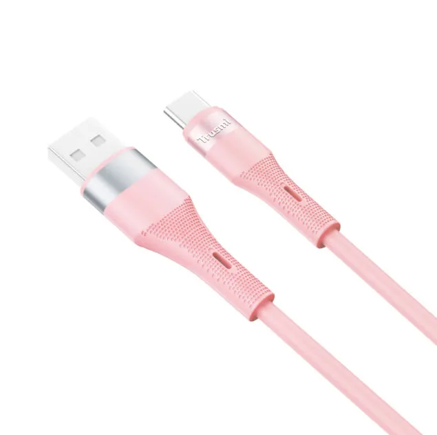 Ảnh Cáp Sạc nhanh Trusmi 3A USB-A to C Silicone Cable 1M 3
