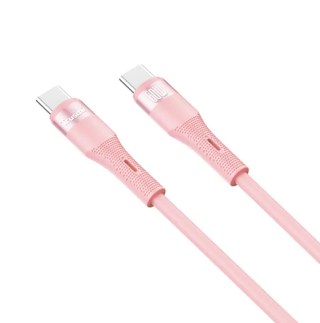 Ảnh Cáp Sạc nhanh Trusmi 60W C to C Silicone Cable 1M 2