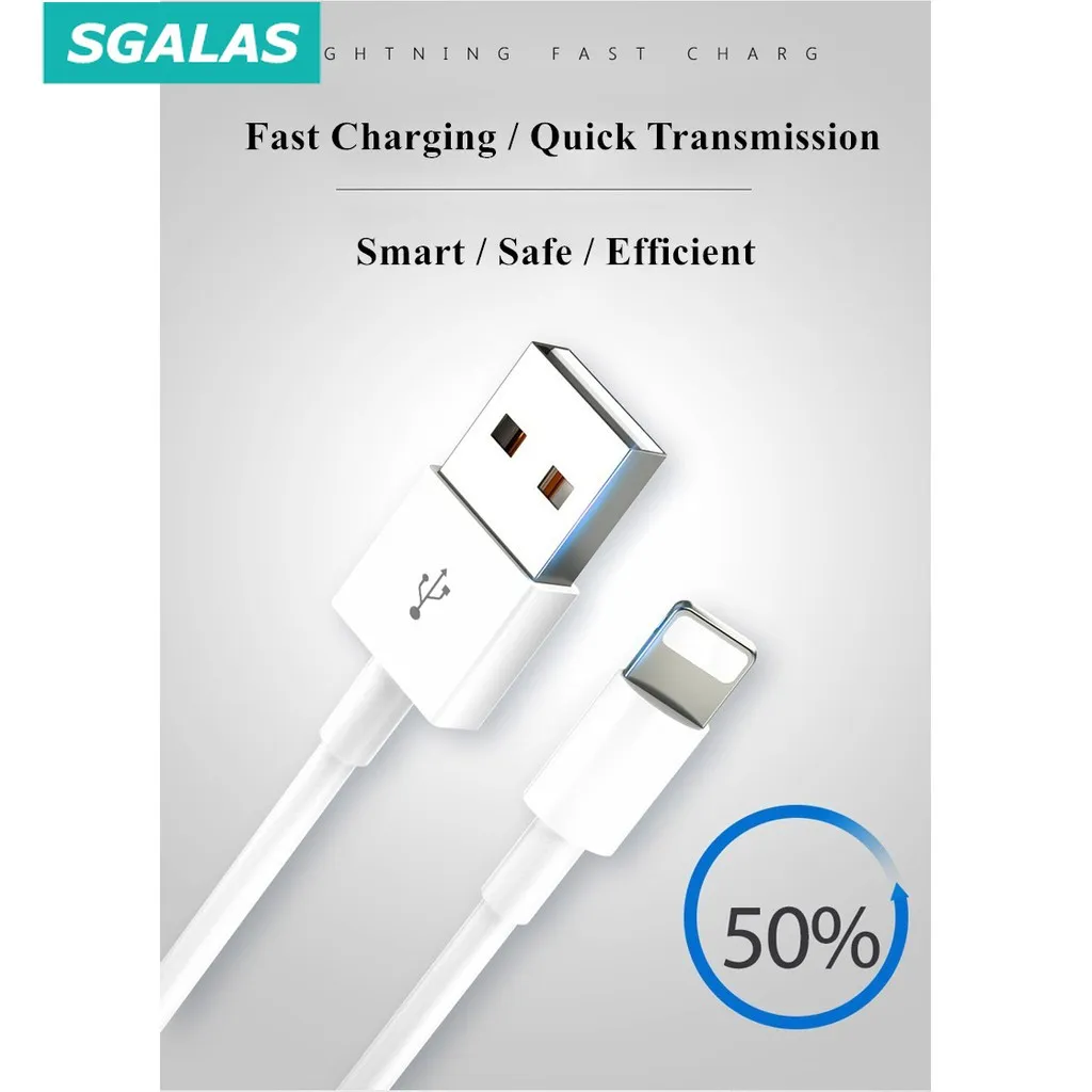 Ảnh Cáp sạc nhanh USB Sgalas cho IPmáy tính bảng táo 1