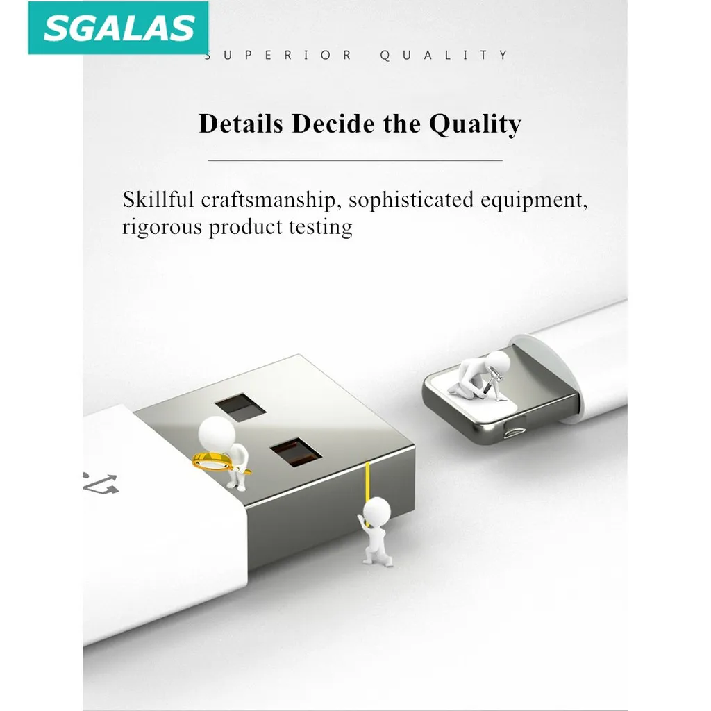 Ảnh Cáp sạc nhanh USB Sgalas cho IPmáy tính bảng táo 3