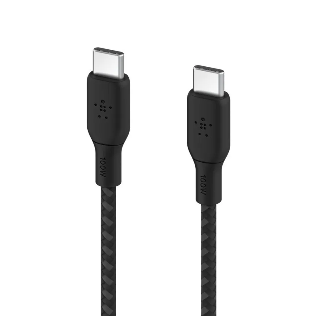 Cáp Sạc Nhanh Belkin Type C 100W 2M Vỏ Dù: Bền Bỉ, Tốc Độ Cao