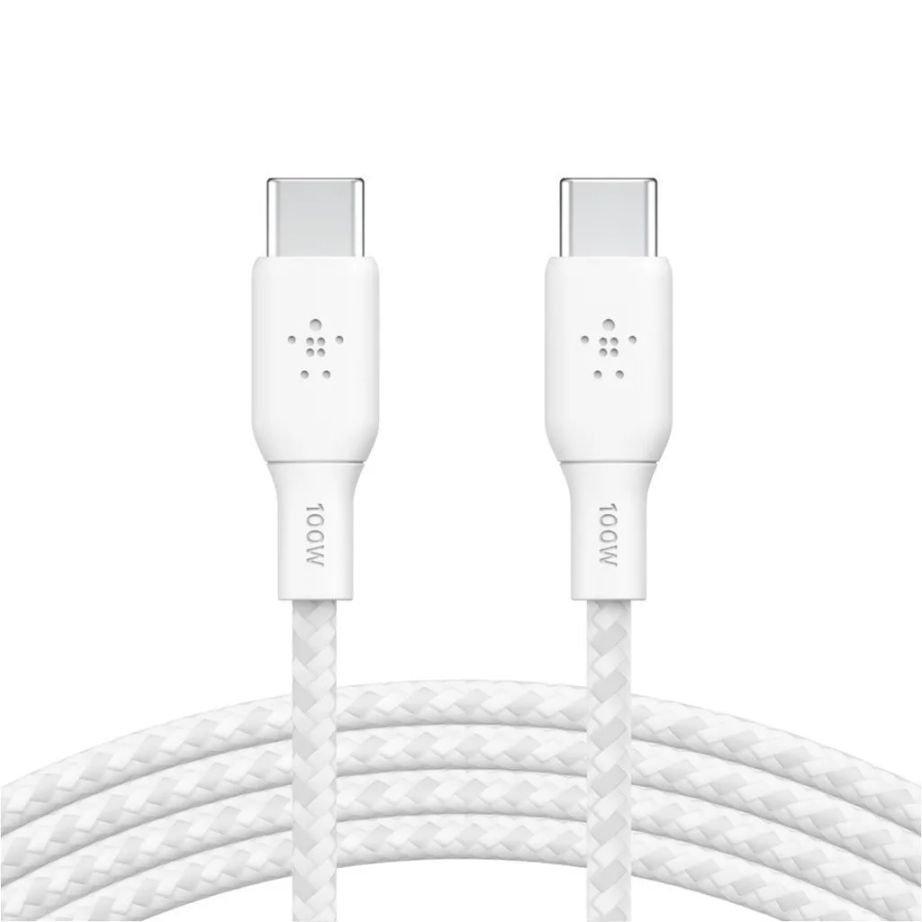 Ảnh Cáp sạc nhanh USB Type C - C BOOST↑CHARGE™ Belkin 100W vỏ dù, 2M 4