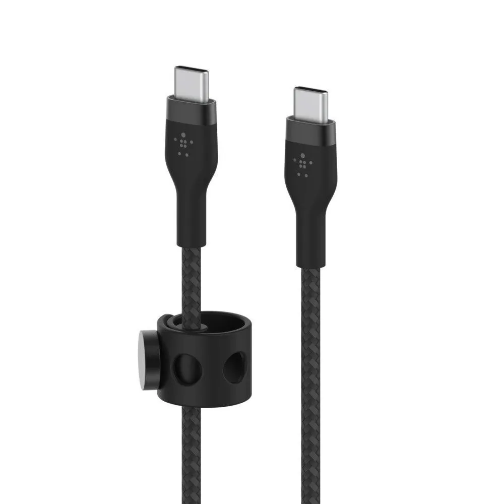 Ảnh Cáp sạc nhanh USB Type C - C BOOST↑CHARGE™ PRO Flex Belkin vỏ silicone bọc dù 60W 1M B7 (tương thích iPhone 15) 2