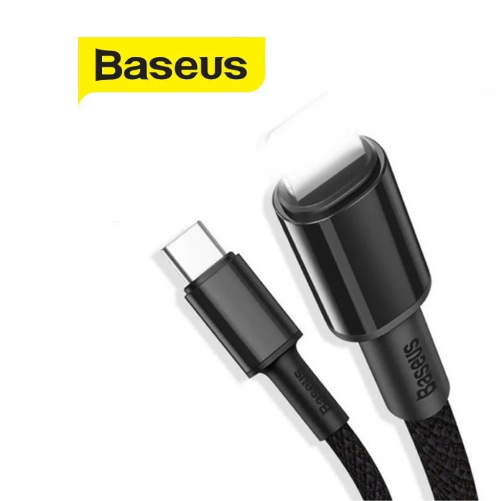 Ảnh Cáp Sạc nhanh,Độ bền cao TypeC to IP PD20W 3.0A Baseus High Density dùng cho 6/7/8/10/11/12/13/14 dài 1M/2M 2