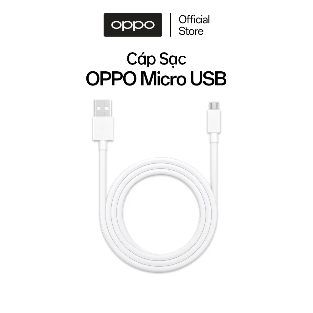 Ảnh Cáp Sạc OPPO Micro USB DL109 - Hàng Chính Hãng 1