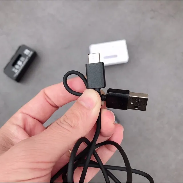 Ảnh Cáp sạc Type c Samsung 15w 1 màu đen trắng Bảo hành lỗi 1 đổi 1 trong 6 tháng 3
