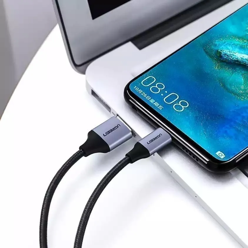 Ảnh Cáp sạc USB 2.0 A sang Micro Ugreen US290 | Sạc nhanh | Vỏ sợi siêu bền | Bảo Hành 1 đổi 1 18 tháng | 60144 60145 60146 3