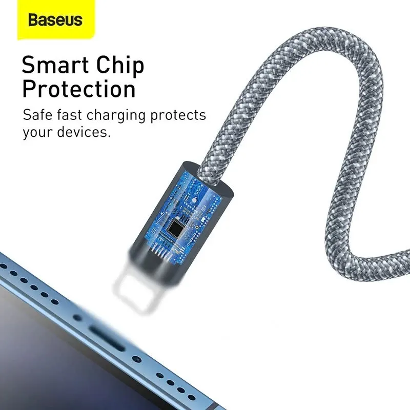 Ảnh Cáp USB sạc nhanh Dynamic Baseus 2.4A cho điện thoại 3