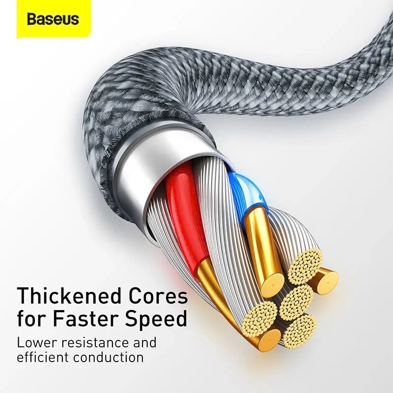 Ảnh Cáp USB sạc nhanh Dynamic Baseus 2.4A cho điện thoại 4