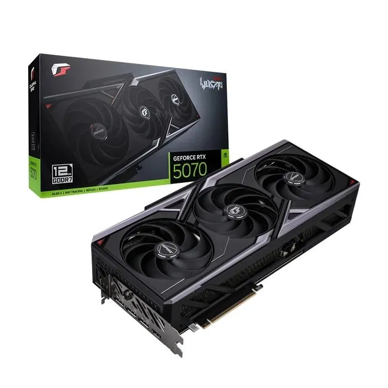Ảnh Card màn hình VGA Colorful iGame GeForce RTX 5070 Vulcan OC 12GB 2
