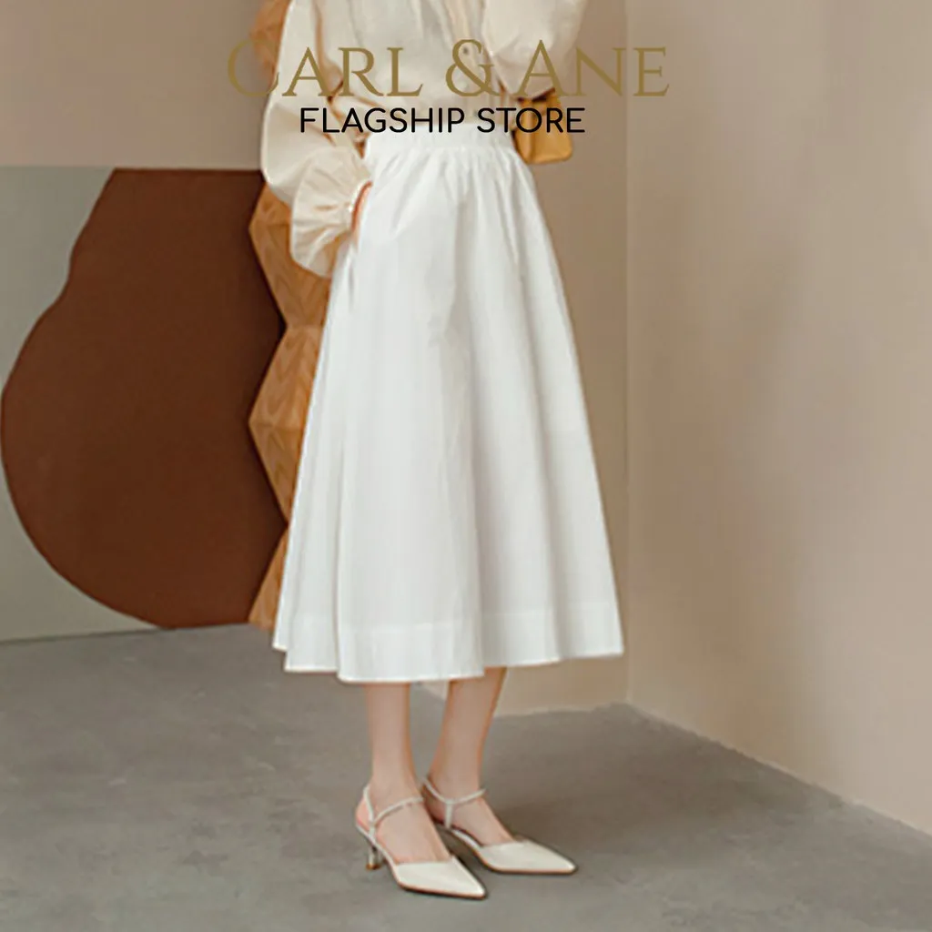 Ảnh Carl & Ane - Giày cao gót quai mảnh mũi nhọn phong cách Hàn Quốc màu nude - CL019 2