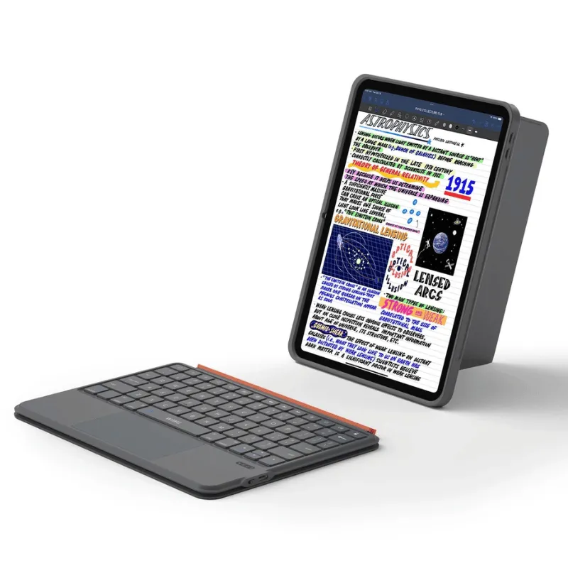 Ảnh Case/ Bao Da Bàn Phím Trackpad Bluetooth Cho ipad WIWU 3in1 Magnetic Keyboard MK-005 4
