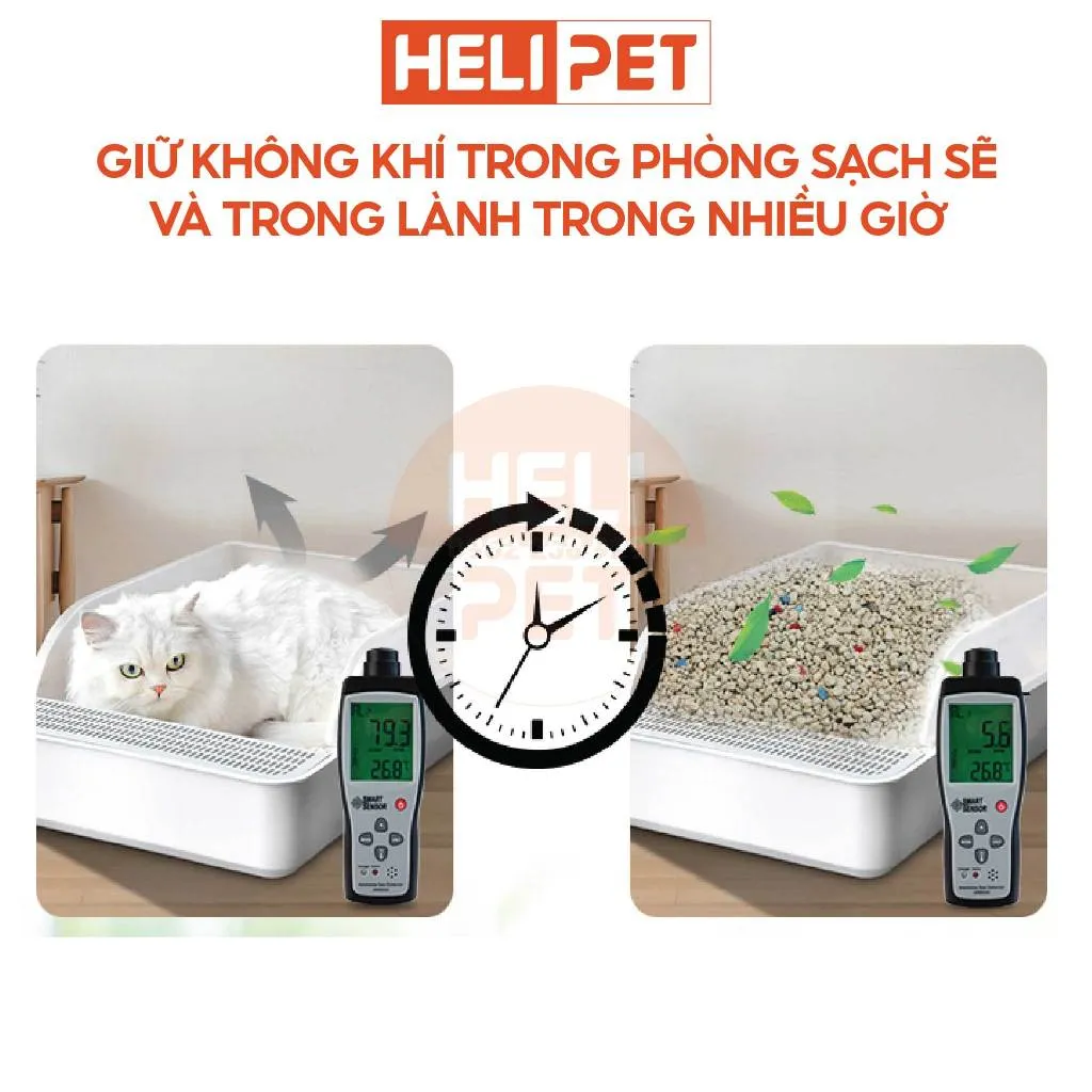 Ảnh Cát Mèo Max Clean, Cát Khoáng Vệ Sinh Cho Mèo Cao Cấp Siêu Khử Mùi, Siêu Ít Bụi, Siêu Vón 3