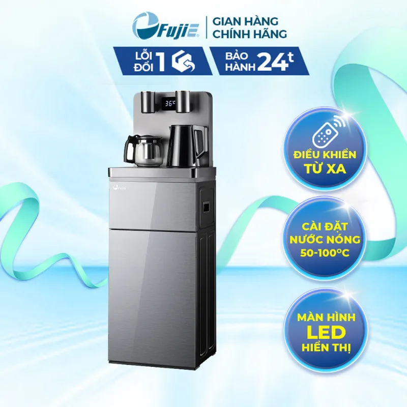 Đánh Giá Cây Nước Nóng Lạnh Bàn Trà FUJIE TBH1332E: Điều Khiển Từ Xa, Cài Nhiệt Độ 50-100°C