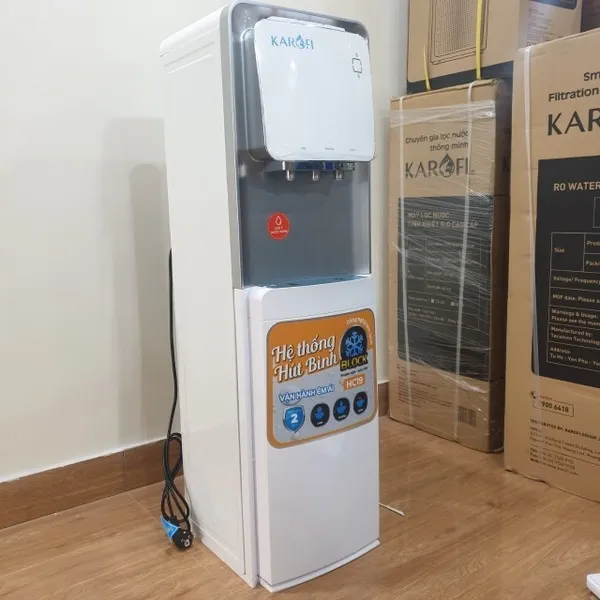 Ảnh Cây Nước Nóng Lạnh Hút Bình Karofi HC19 Công Nghệ Hiện Đại, Thiết Kế Độc Đáo 3