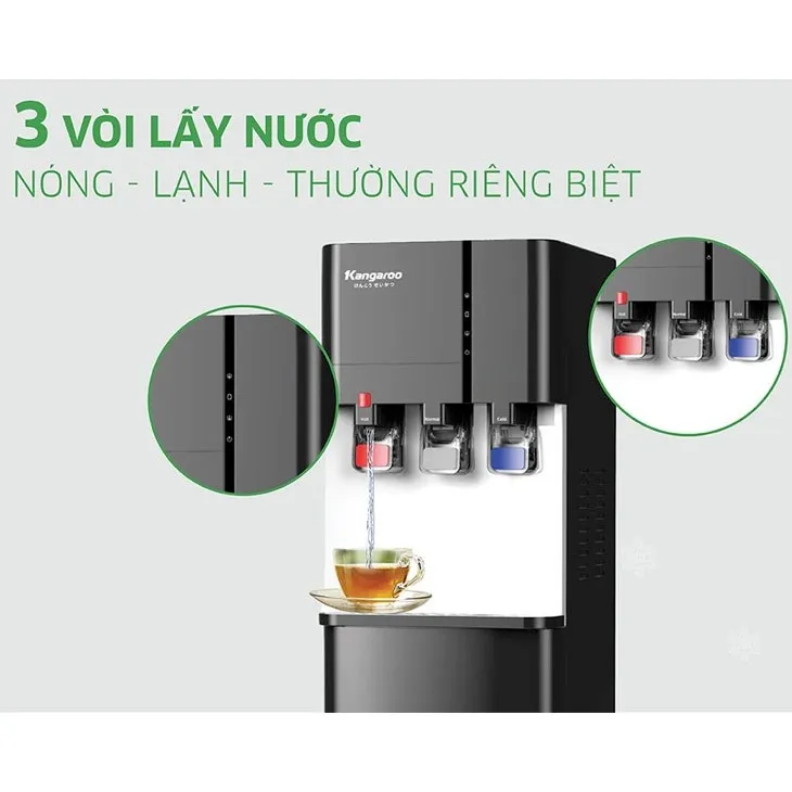 Ảnh Cây Nước Nóng Lạnh Kangaroo KG599A3 Thiết Kế Sang Trọng, Phù Hợp Với Mọi Không Gian 3