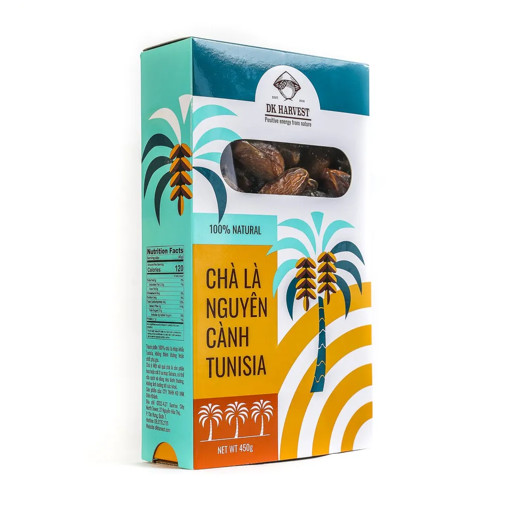 Ảnh Chà Là Nguyên Cành DK Harvest 450g - Nhập Khẩu Tunisia | Tự Nhiên, Dẻo Ngọt, Giàu Dinh Dưỡng 2