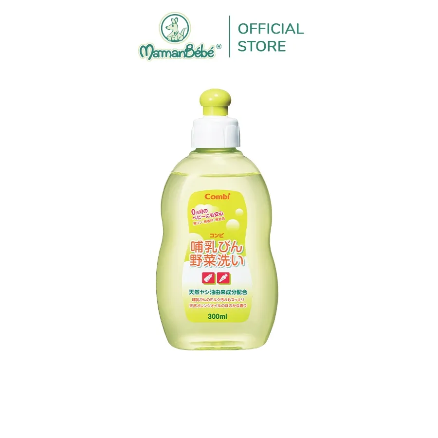 Ảnh Chai dung dịch rửa bình sữa và rau quả chiết xuất từ dầu cọ combi dung tích 300ml 1