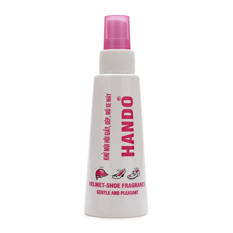 Ảnh Chai xịt khử mùi giày dép, mũ bảo hiểm HANDO...120ml 2
