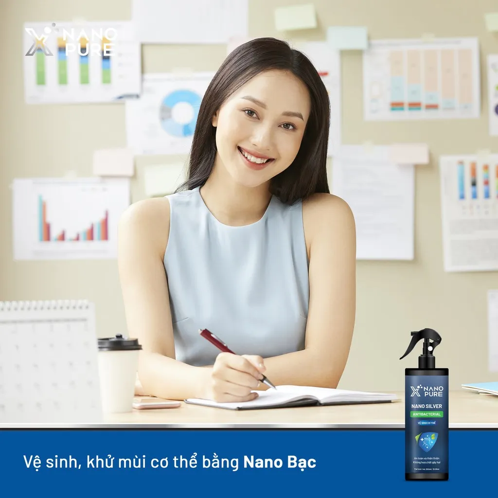 Ảnh Chai xịt khử mùi nano bạc Nano Xpure - hương nước hoa - khử mùi, vệ sinh, tạo hương thơm 500ml 2