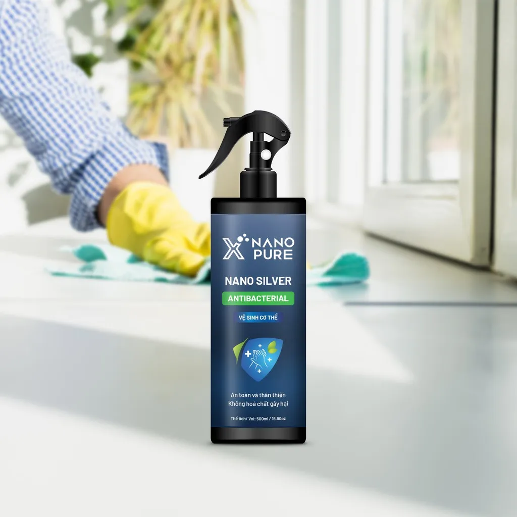 Ảnh Chai xịt khử mùi nano bạc Nano Xpure - hương nước hoa - khử mùi, vệ sinh, tạo hương thơm 500ml 3
