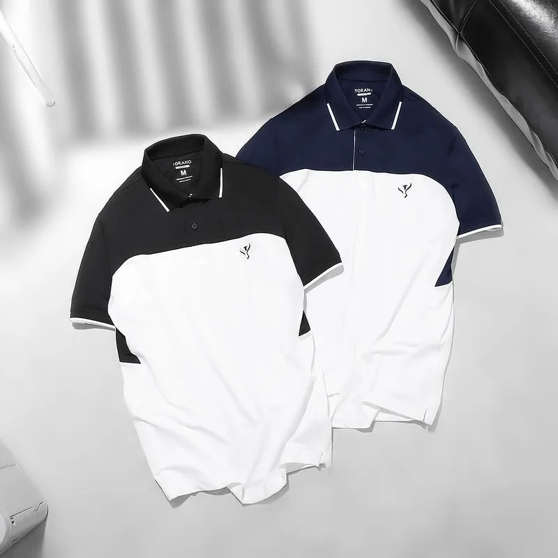 Ảnh [Chạm là mát] Áo polo nam TORANO EAGLEMAN POLO can phối, thấm hút tốt, nhanh khô, thoáng khí GSTP047 4