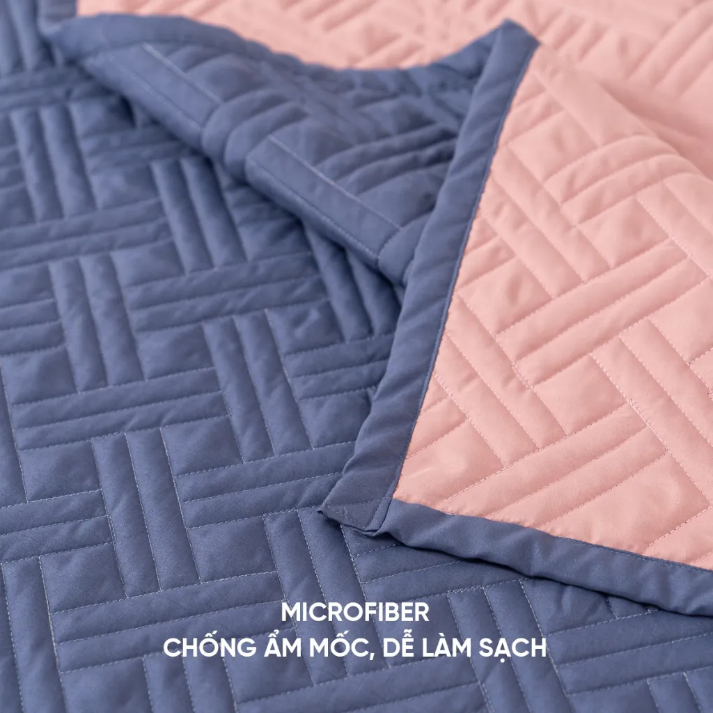 Ảnh Chăn Goodnight Mori đơn sắc 160x200cm mềm mại, độ bền cao, kháng ẩm tốt 4