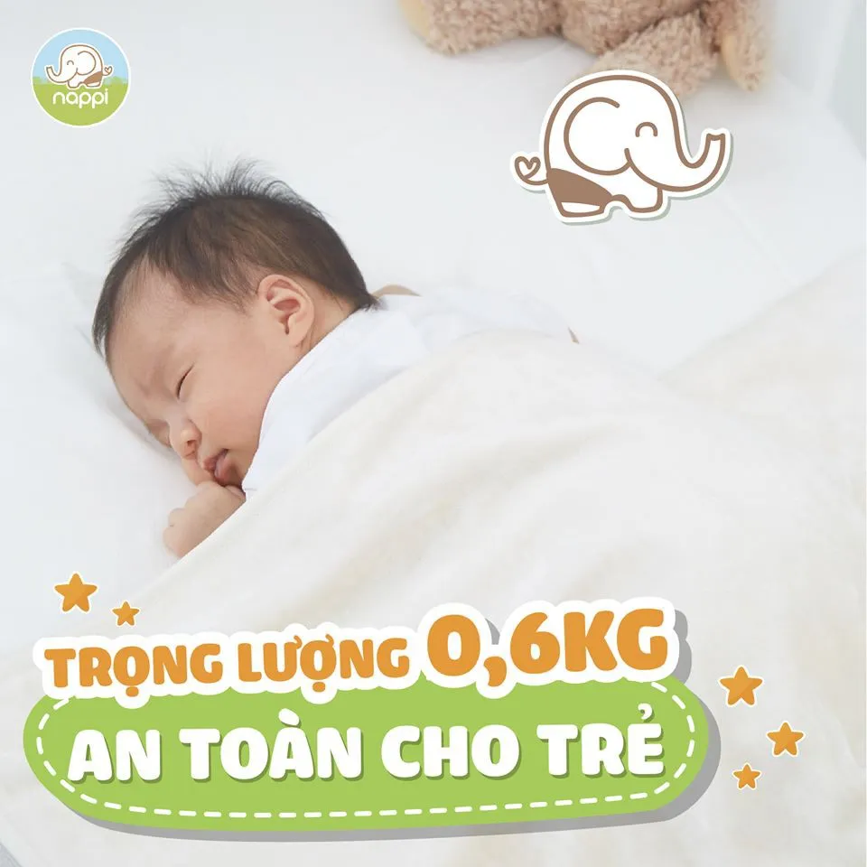 Ảnh Chăn Sợi Tre Phủ Nhung Nappi Cho Bé 2