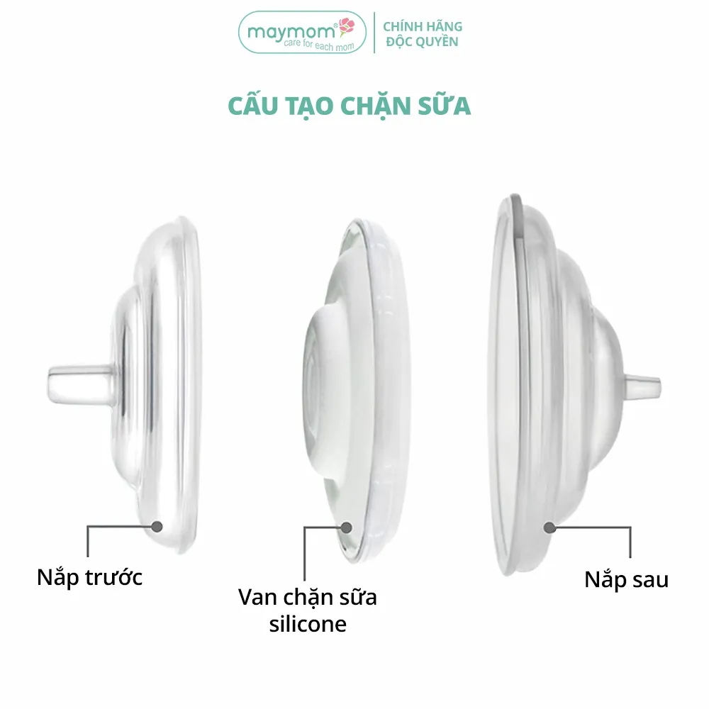 Ảnh Chặn Sữa Spectra Thương Hiệu Maymom, Phụ Kiện Thay Thế Máy Hút Sữa Spectra S1 Plus, S2 Plus, M1, M2, 9S, 9Plus (1 cái) 2