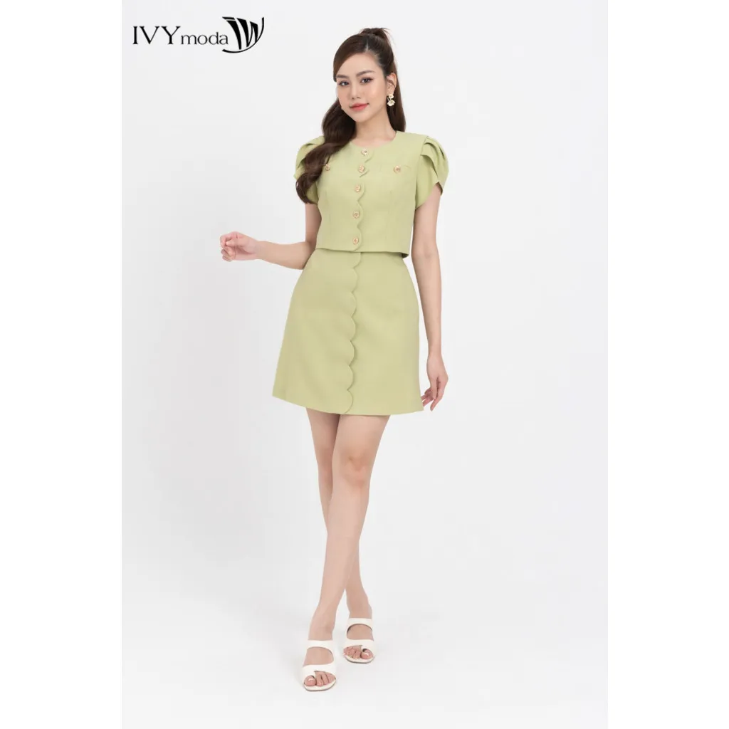 Ảnh Chân váy chữ A HELEN SET IVY moda MS 31M8273 4
