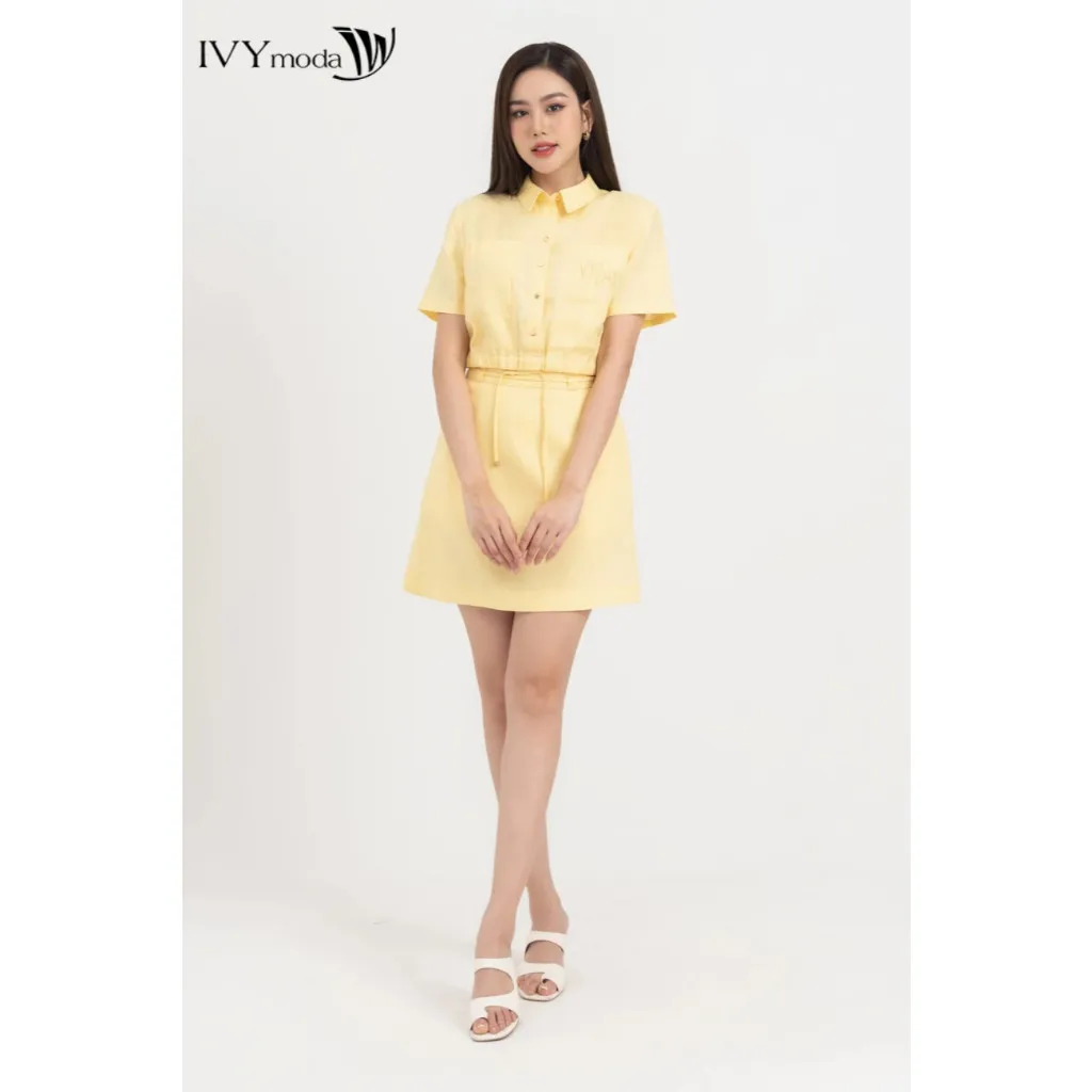 Ảnh Chân váy chữ A Muse set IVY moda MS 31M8303 4